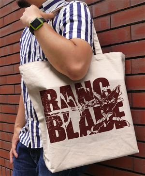 Brave Bang Bravern! - Braeburn Large Tote Bag (Natural)