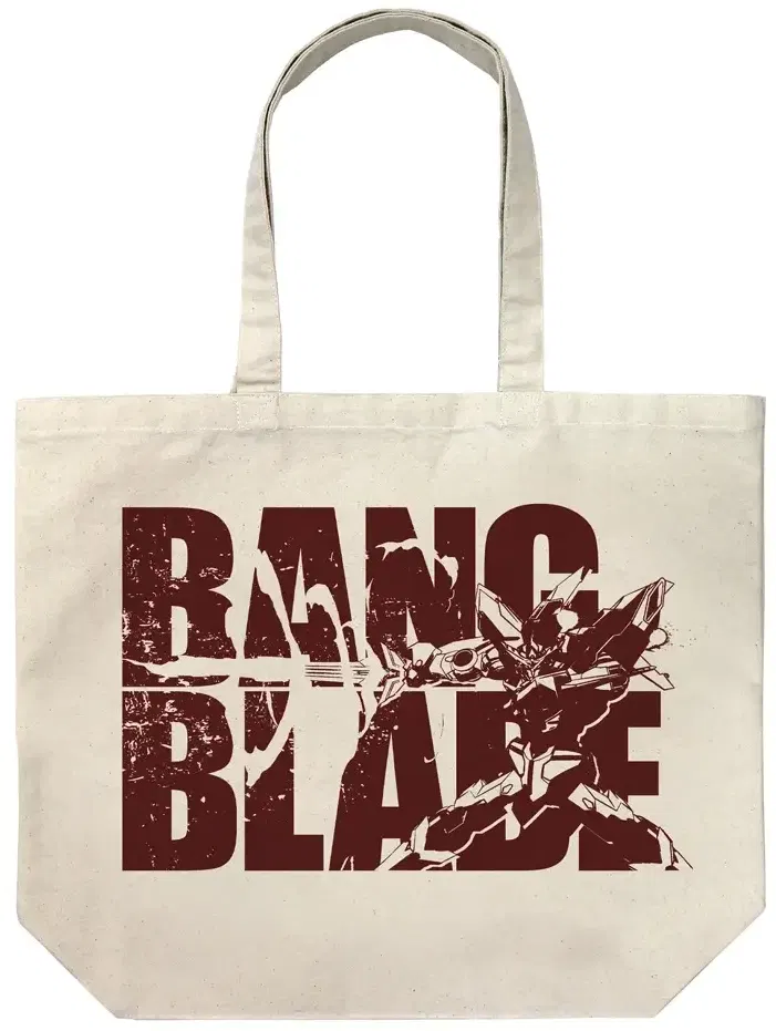 Brave Bang Bravern! - Braeburn Large Tote Bag (Natural) image 1