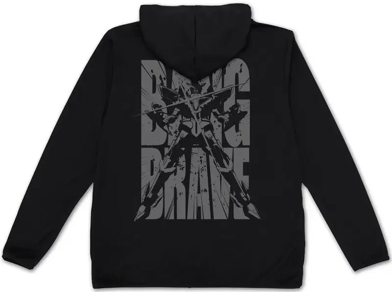 Brave Bang Bravern! - Braeburn Thin Dry Hoodie (Black | Size M) image 1