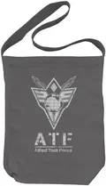 Brave Bang Bravern! - Multinational Task Force (ATF) Shoulder Tote Bag (Medium Gray) thumbnail 1