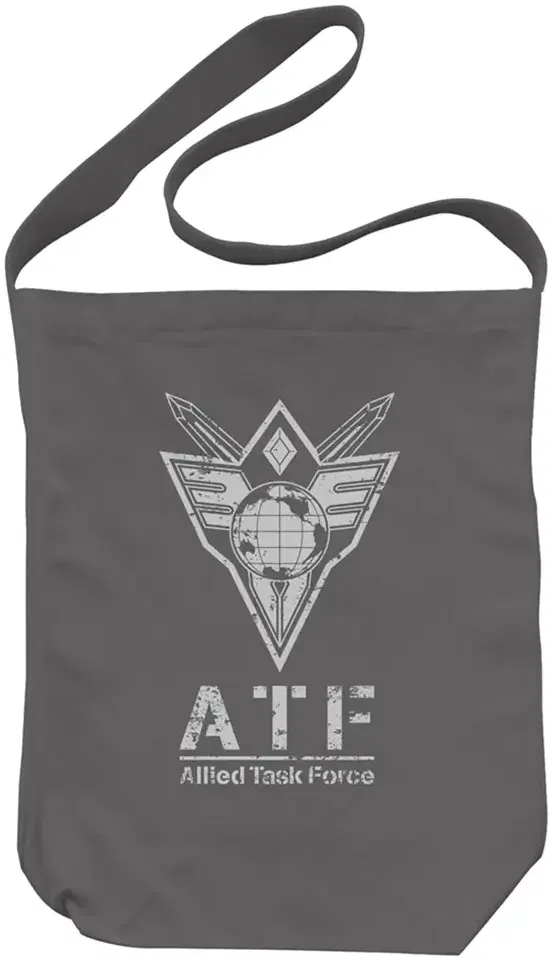 Brave Bang Bravern! - Multinational Task Force (ATF) Shoulder Tote Bag (Medium Gray) image 1