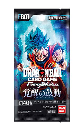 Dragon Ball Super Card Game Fusion World Booster Pack Awakened Pulse FB01 (Set of 24 Packs) (Re-run) Bandai