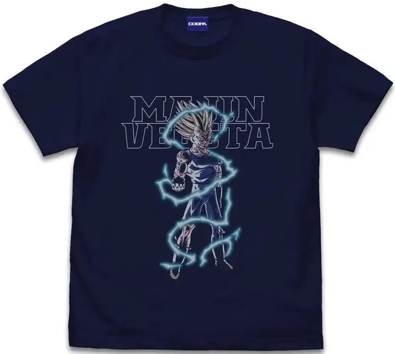 Dragon Ball Z - Majin Vegeta T-shirt (Navy | Size S) image 1