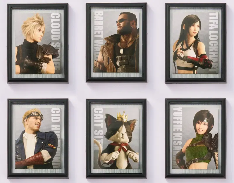 Final Fantasy VII Rebirth Frame Magnet Gallery Vol. 1 (Set of 12 Pieces) (Re-run) image 1