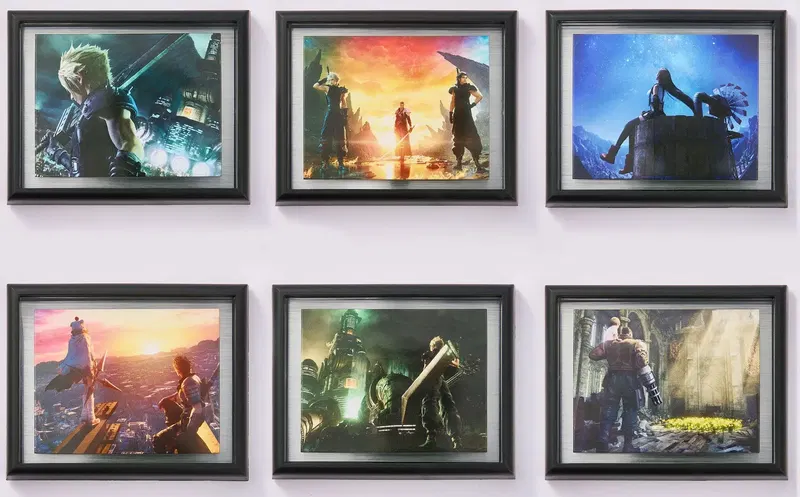 Final Fantasy VII Rebirth Frame Magnet Gallery Vol. 1 (Set of 12 Pieces) (Re-run) image 2
