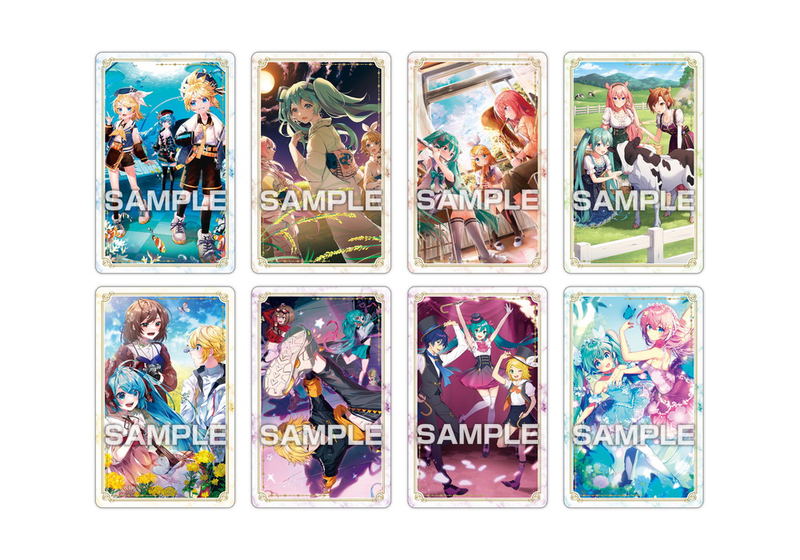 Hatsune Miku Metallic Card Collection (Set of 16 pieces) image 3