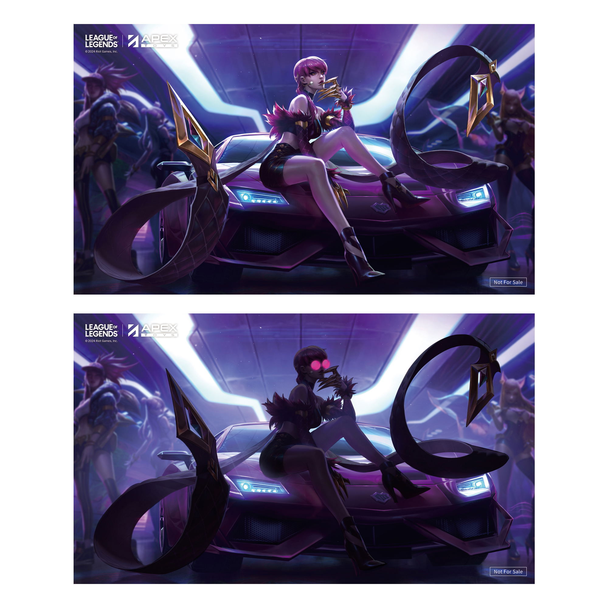 League of Legends 1/7 Scale Pre-Painted Figure: K/DA Evelynn