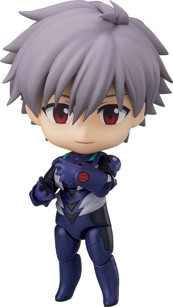 Nendoroid No. 1446 Rebuild of Evangelion: Nagisa Kaworu Plugsuit Ver. (Re-run) image 1
