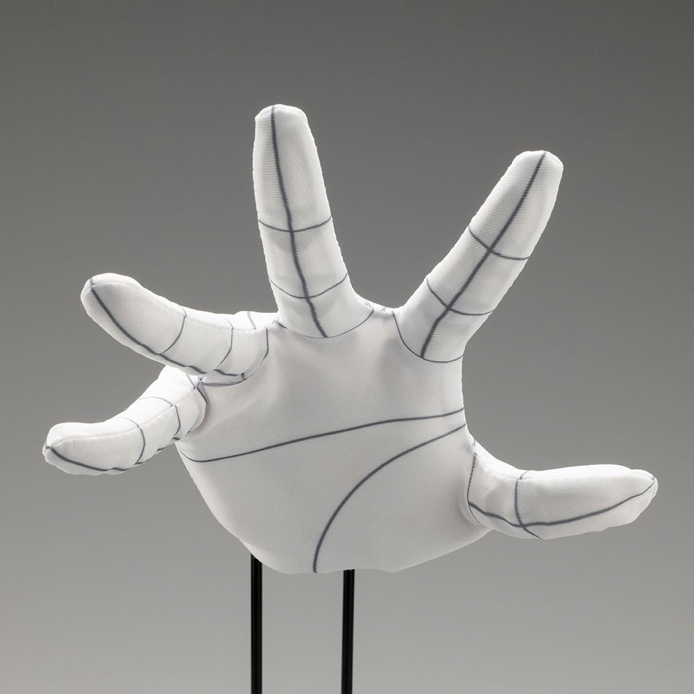 Artist Support Item Hand Model Glove/L -Wireframe-