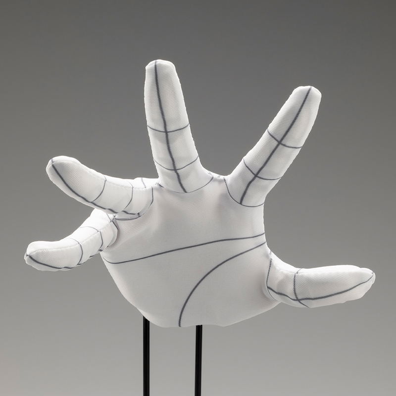 Artist Support Item Hand Model Glove/L -Wireframe- image 9