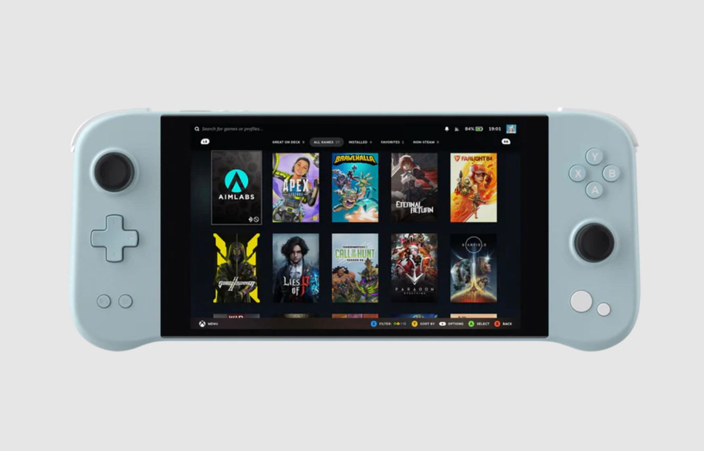 AYANEO NEXT Lite Ryzen 5 4500U 16G+512G (Pastel Blue) for PC