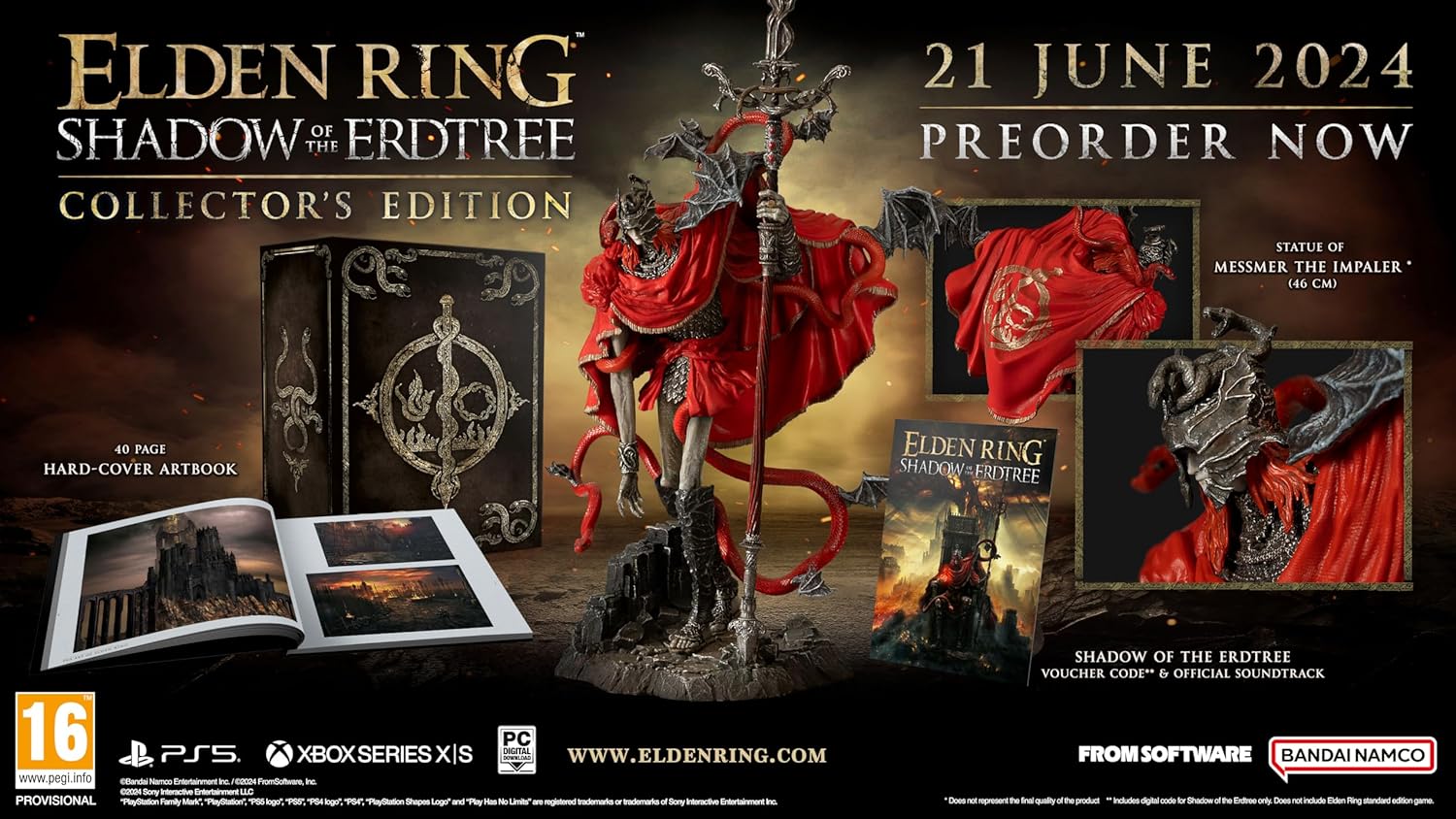 ELDEN RING [Shadow of the Erdtree Edition] [Collector's Edition 