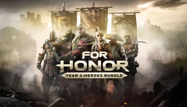 For Honor: Year 1 Heroes Bundle (DLC) <span class="ext" style="background-color: #B0000F; color: #FFFFFF;">DLC</span> <span class="ext" style="background-color: #3b5998; color: #FFFFFF;">Ubisoft Connect</span> <span class="ext ext_digital">digital</span> image 1