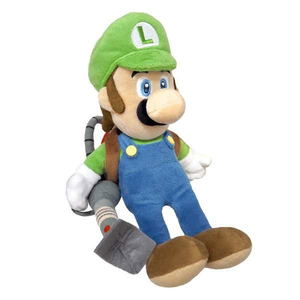 Luigi's Mansion 2 Plushie: Luigi With Poltergust_