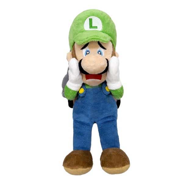 Luigi's Mansion 2 Plushie: Luigi With Poltergust Frightened Ver. image 2