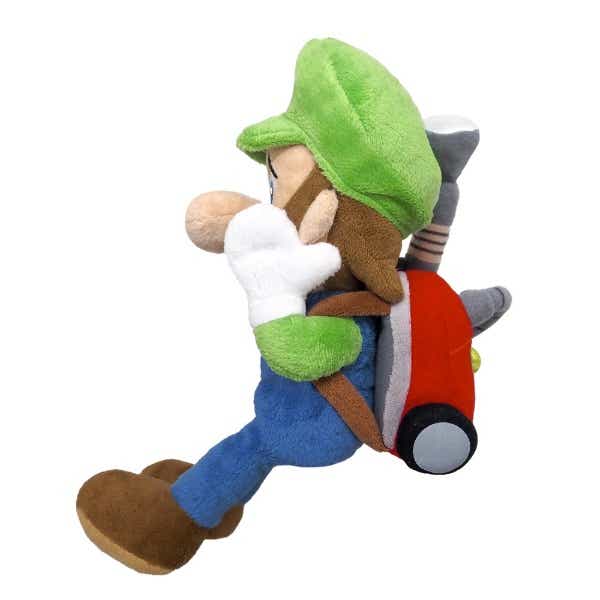 Luigi's Mansion 2 Plushie: Luigi With Poltergust Frightened Ver. image 3