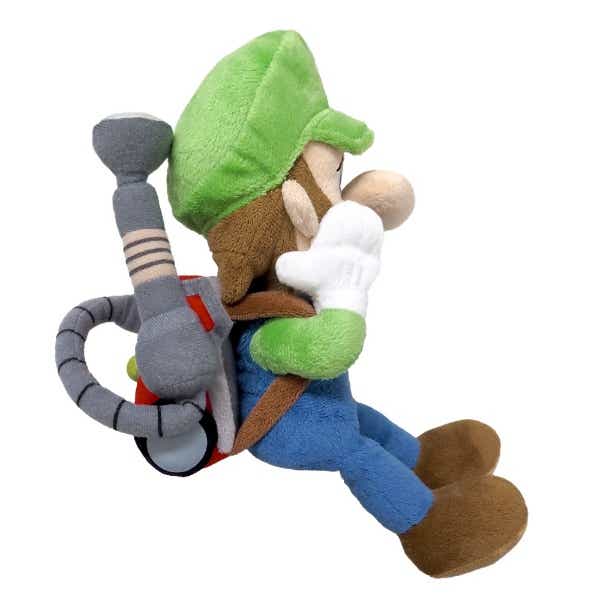 Luigi's Mansion 2 Plushie: Luigi With Poltergust Frightened Ver. image 4