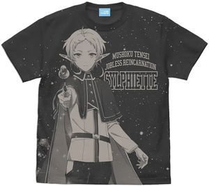 Mushoku Tensei II: Jobless Reincarnation Sylphiette All Print T-shirt (Sumi | Size XL)_