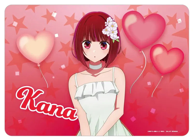Oshi no Ko Illustration Play Mat Next Turn New B-Komachi Arima Kana image 1