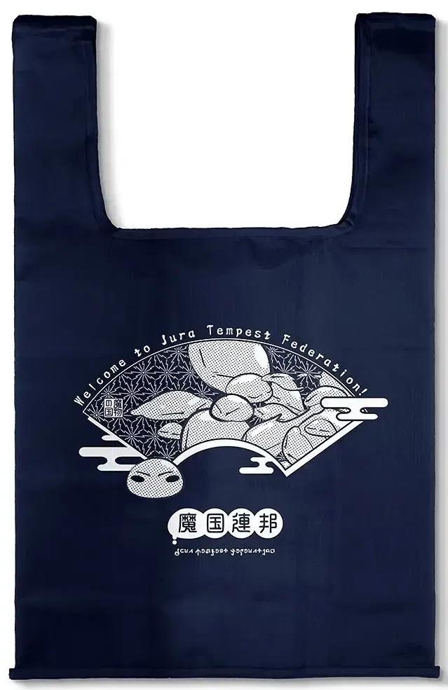 That Time I Got Reincarnated as a Slime - I went to Tempest Souvenir Eco Bag (Navy) image 1