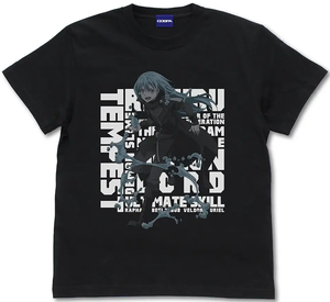 That Time I Got Reincarnated as a Slime - Rimuru Tempest Square T-shirt (Black | Size S)_