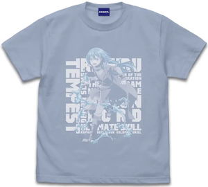 That Time I Got Reincarnated as a Slime - Rimuru Tempest Square T-shirt (Acid Blue | Size M)_