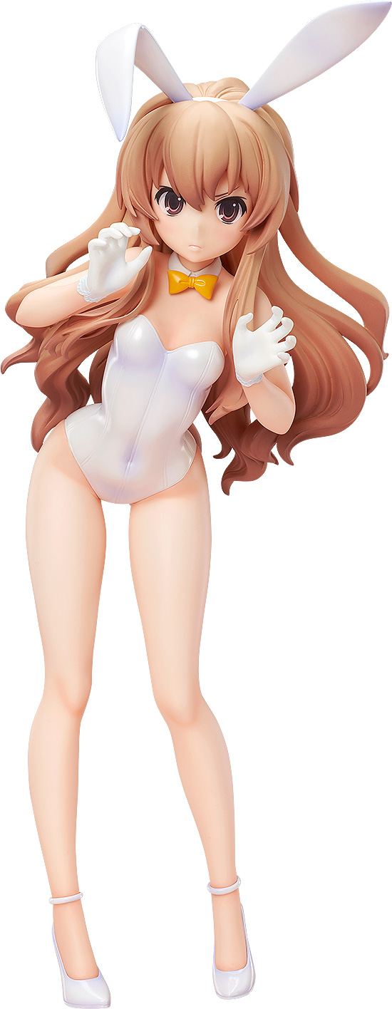 Toradora! 1/4 Scale Pre-Painted Figure: Aisaka Taiga Bare Leg Bunny Ver. Freeing