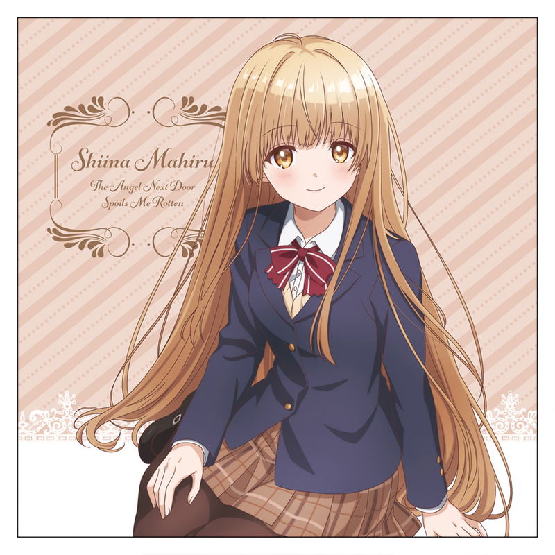 TV Anime The Angel Next Door Spoils Me Rotten - Mahiru Shiina Double-sided Print Cushion Cover image 2
