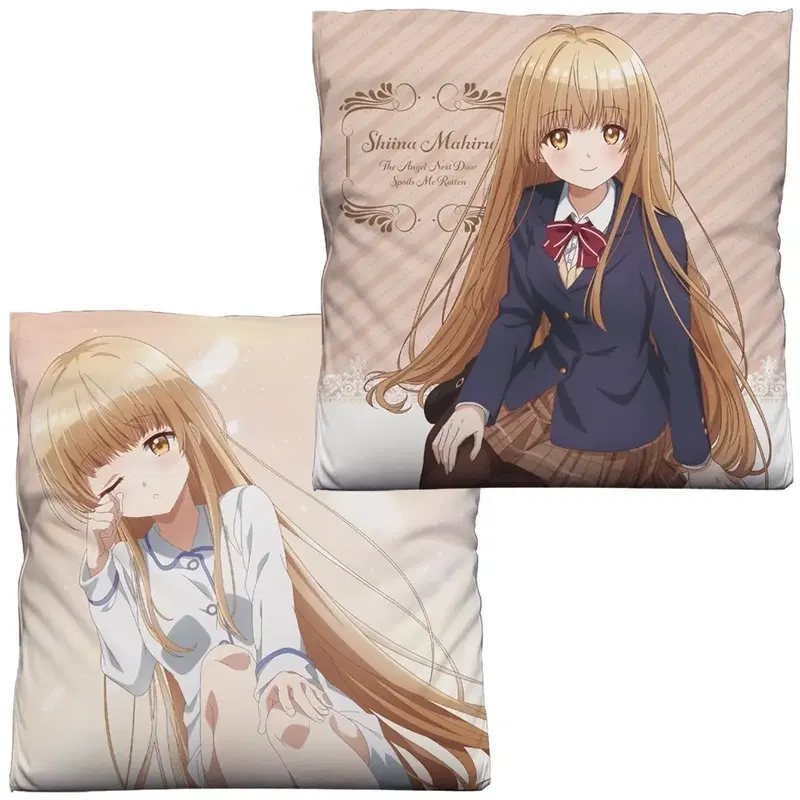 TV Anime The Angel Next Door Spoils Me Rotten - Mahiru Shiina Double-sided Print Cushion Cover image 1