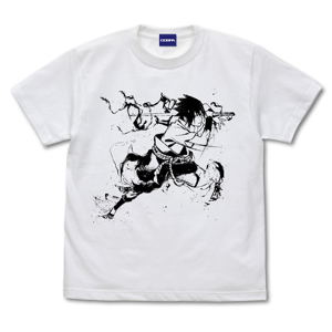 Naruto Shippuden - Sasuke T-shirt Sumi-e Ver. (White | Size M)_