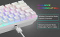 MageGee MK-BOX Wireless Mechanical Keyboard RGB lighting (White) - Red Switch thumbnail 3