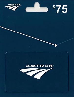 Amtrak Gift Card 75 USD_