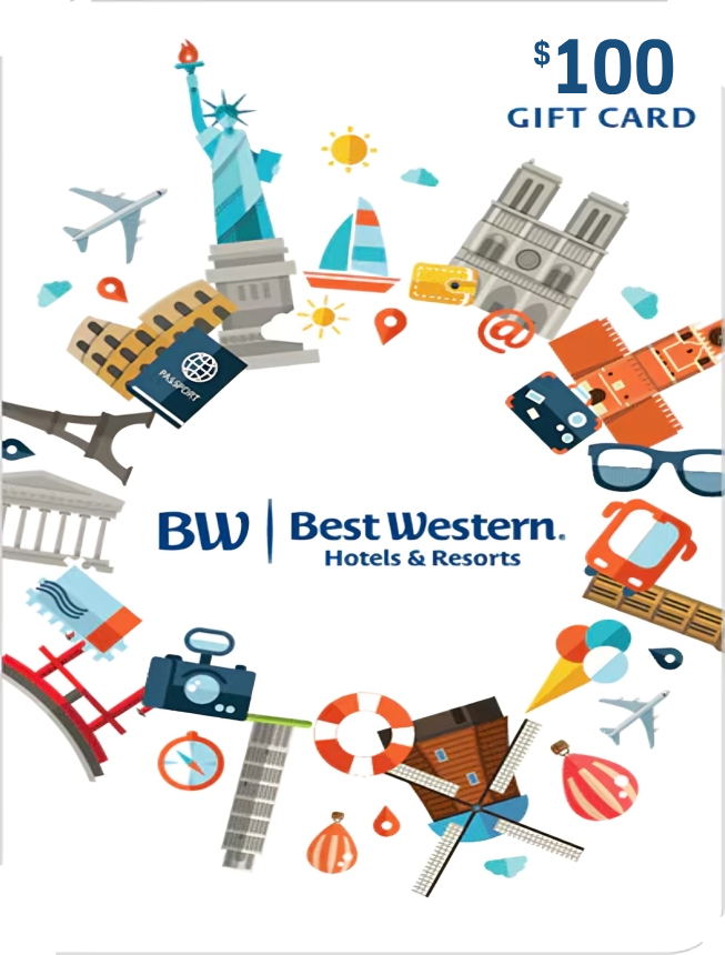 Best Western Gift Card 100 USD digital