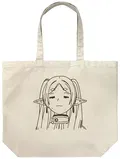 Frieren: Beyond Journey's End - Frieren Face Large Tote Bag (Natural) thumbnail 1