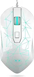MageGee G6 Wired Mouse (White) thumbnail 1