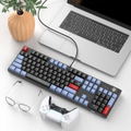 MageGee MK-ARMOR Wired Mechanical Keyboard [Brown Switch] (Blue Black) thumbnail 4