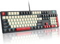 MageGee MK-ARMOR Wired Mechanical Keyboard (Carbon A) - Red Switch thumbnail 1