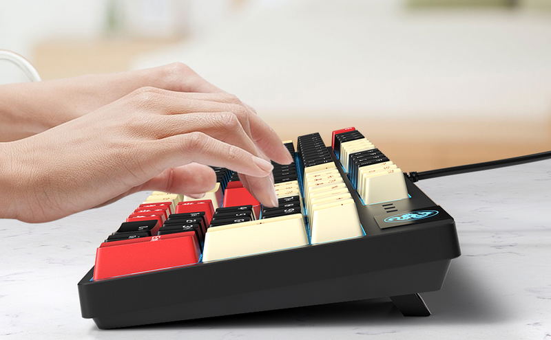 MageGee MK-ARMOR Wired Mechanical Keyboard [Blue Switch] (Carbon B) image 5