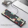 MageGee MK-ARMOR Wired Mechanical Keyboard [Blue Switch] (Carbon B) thumbnail 6
