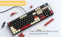 MageGee MK-ARMOR Wired Mechanical Keyboard [Blue Switch] (Carbon B) thumbnail 7