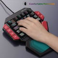 MageGee MK-Axe One Handed Professional Gaming Keyboard RGB Lighting (Blue Switch) thumbnail 6