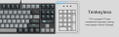 MageGee MK-STAR Wired Mechanical Keyboard (Black/Gray) - Blue Switch thumbnail 11