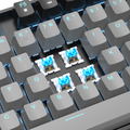 MageGee MK-STAR Wired Mechanical Keyboard (Black/Gray) - Blue Switch thumbnail 4