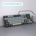 MageGee MK-STAR Wired Mechanical Keyboard (Black/Gray) - Blue Switch thumbnail 8