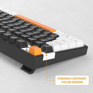 MageGee MK-STAR Wired Mechanical Keyboard (Carbon B) - Brown Switch_