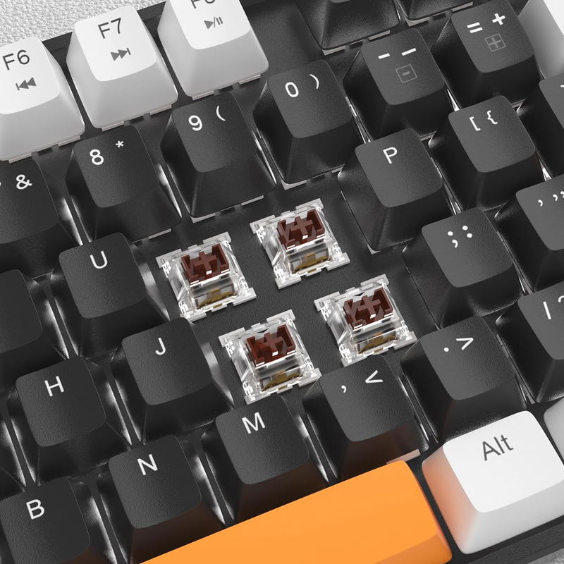 MageGee MK-STAR Wired Mechanical Keyboard (Carbon B) - Brown Switch image 7