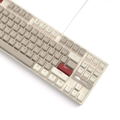 MageGee MK-STAR Wired Mechanical Keyboard [Black Switch] (Retro White/Gray) thumbnail 1