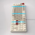 MageGee MK-STAR Wired Mechanical Keyboard [Black Switch] (Retro White/Gray) thumbnail 3