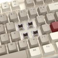 MageGee MK-STAR Wired Mechanical Keyboard [Black Switch] (Retro White/Gray) thumbnail 7