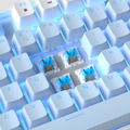 MageGee MK-STAR Wired Mechanical Keyboard (White/blue) - Blue Switch thumbnail 7